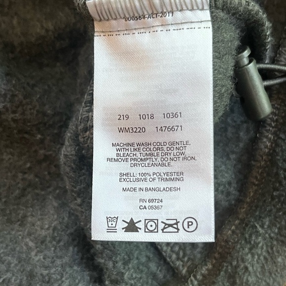 Columbia Full Zip Fleece Grey MENS Jacket Sz Medium Great preowned condition - Picture 4 of 7